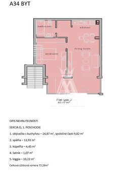 2 IZBOVÝ APARTMÁN A34, TOPOLA, BULHARSKO LETOVISKO WHITE COA - 11