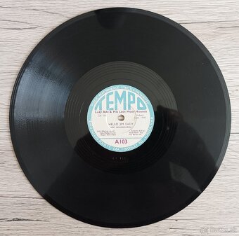 Starožitné šelakové gramodesky americký jazz, swing - 11