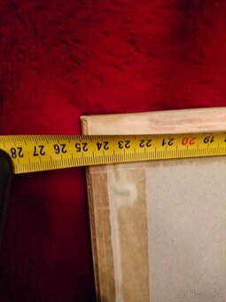 Starý obraz Orient Ručne malovaný list z rukopisu - 11