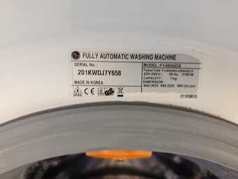 Rodinná práčka LG na 7 kg, dovoz v BA gratis - 11