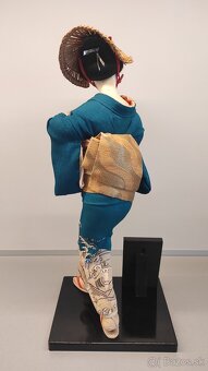 Japonská bábika Sado Okesa - 11
