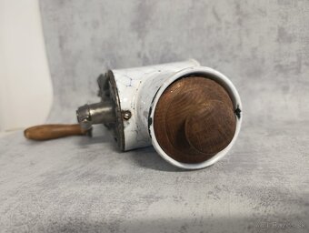 Krásný velmi styrá mlynček IDA se smaltom, dekoracia,sbierka - 11