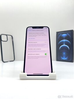 iPhone 12 PRO 128GB PACIFIC BLUE 100% NOVÁ BATÉRIA - 11