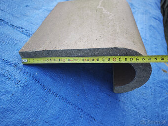 Keramické tvárnice / čiapky na plot / za symbolickú cenu - 11