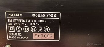 Predám vintage tunery Sony a Technics - 11