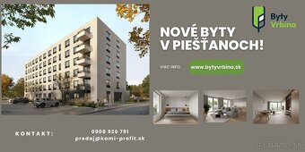 2 izbový byt s  veľkou terasou v novostavbe Byty Vrbina D1 - 11