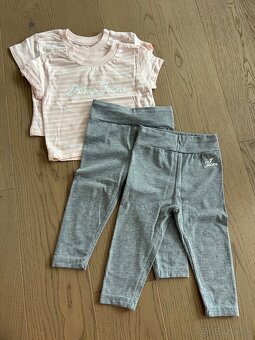 veľký balík letného oblečenia pre dvojičky 74-80 - 11