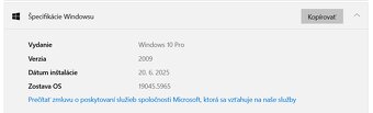 Predám Lenovo ThinkPad E450,Win 10 Pro,Office 2013 Pro - 11