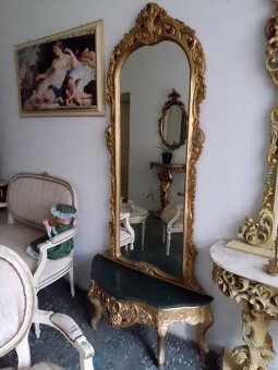 Konzola s anjelmi a zrkadlom - 11