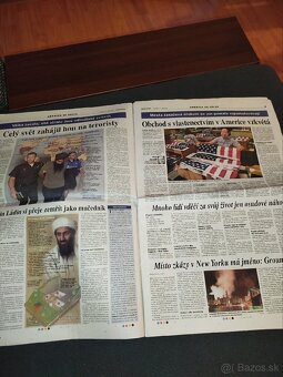 Utok na Ameriku,stare noviny - 11