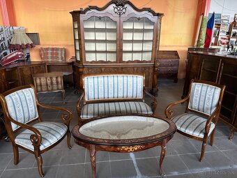 Sedenie - sofa + 2 kreslá - 11