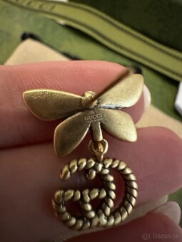 Krásne nové nenosené luxusne náušnice Gucci - 11