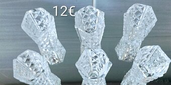 Krištáľ - misa , váza , poháre, - 11