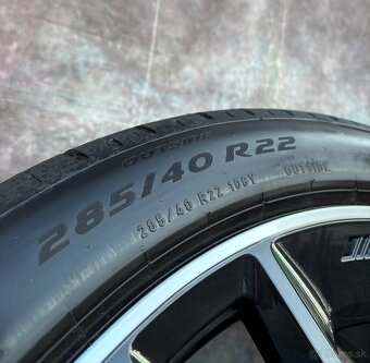 Zánovní orig. Alu kola AMG Mercedes-Benz GLE R22 - 11