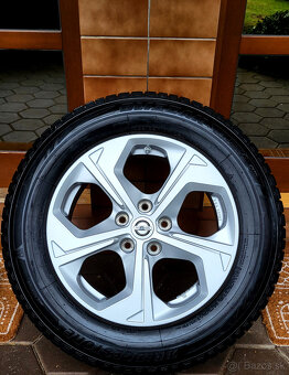alu R17 5x114,3 orig. Nissan + Renault + Dácia /+ zimné pneu - 11
