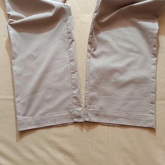 Gant elegantné béžové nohavice Hallden Slim W40 L34 - 11