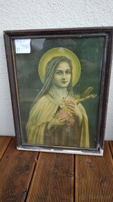 Predám starožitné náboženské obrazy- cena za kus 16 EURO - 11
