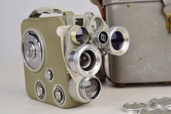 EUMIG 8mm kamera s revolverovou hlavou - 11