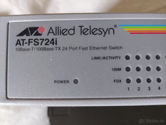 Predám switch ZyXEL GS-1116A, Allied Telesyn 24 x AT-FS724i - 11