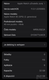 Apple Watch SE 2022 40 MM GPS Silver - 11