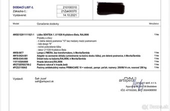 Elektrická polohovateľná posteľ zn. Sentida - 11