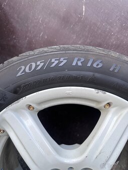 Alu disky 5x110, 5x112 MOMO GT2 16” + pneumatiky - 11