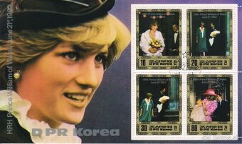 Poštové známky, filatelia: Anglicko, Lady Diana, aršíky - 11