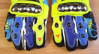Predám moto rukavice kožené- - 11