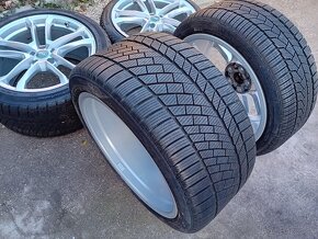 19" ALU 5x112 or AUDI R8 dvojrozmer, zimné pneu ako nove TO - 11