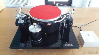 Gramofón Micro Seiki s 2-ramenným ramenom, remeňovým pohonom - 11