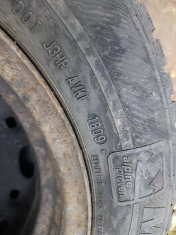 175/70 R14 zimné pneu + disky - 11