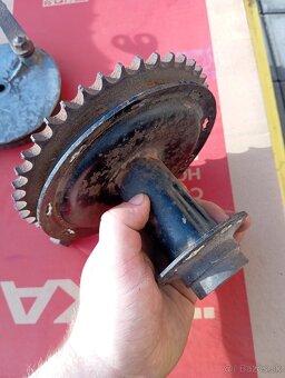 Predám kompletné kolesá na čz 125 T - 11