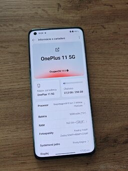 OnePlus 11 verzia 16/256GB - 11