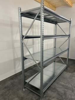 Policovy regál pozinkovaný, priemyselný - 11