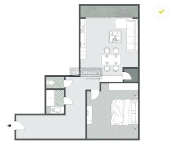 HALO reality - Predaj, dvojizbový byt Banská Bystrica, Centr - 11