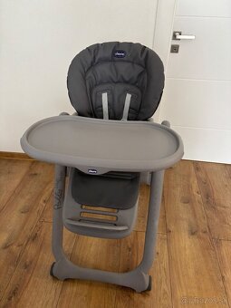CHICCO Stolička jedálenská Polly Magic Relax - Graphite - 11
