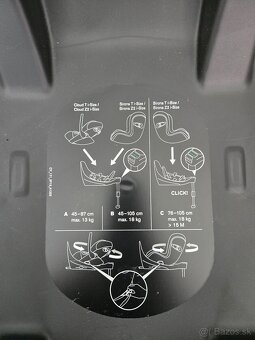Autosedacka CYBEX Cloud T i - Size Plus s isofixom Base T - 11