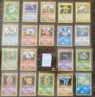Stará kolekcia kariet Pokémonov - 11