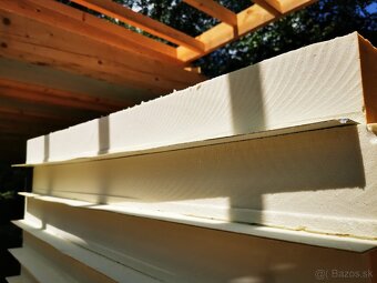 PIR izolácia hr11cm s plechom:16,-m2, bez plechu: 11,50,-m2. - 11