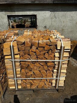 Palivové drevo v klietkach - kamiónové odbery - 11