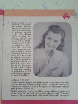 Predám retro masážny vibračný prístroj - 11