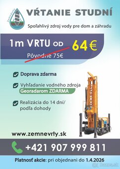 Jarná akcia Vŕtanie studní Lipt.Mikuláš a okolie - 11