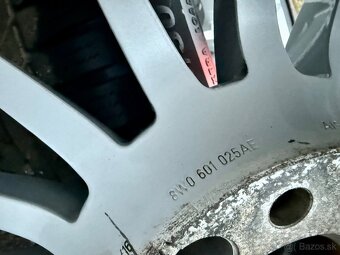 ORIGINAL ZIMNÁ SADA AUDI R17 + pneu 225/50 R17 - 11
