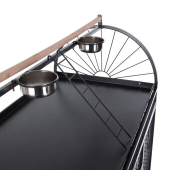 Pirestranná klietka (voliéra) pre papagaje a iné exoty - 11