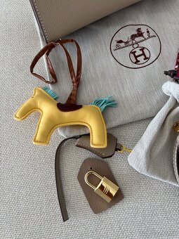 Hermes kelly mini kabelka béžová - 11