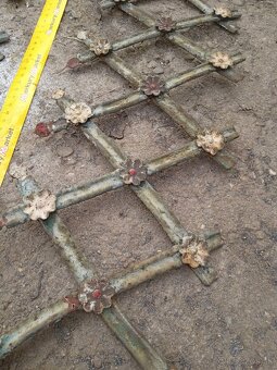 Plech.stara ozdoba na dekoráciu - 11