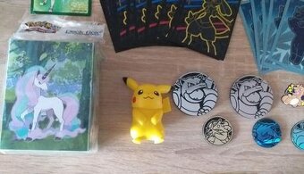 Pokémon kartičky,zlaté kovové,balíčky,mince,obaly,Pikachu - 11