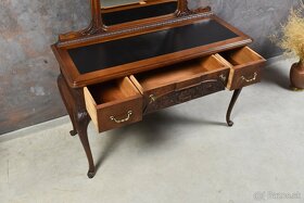 Psací stůl- starožitný nábytok - 1950 - 11