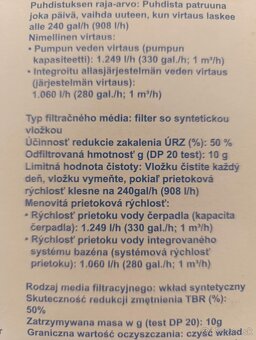 Rodinný bazén + filter + slnečný kolektor + chem+čist.prost. - 11