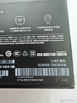 Predám  Xiaomi mi 8. 6/256Gb - 11